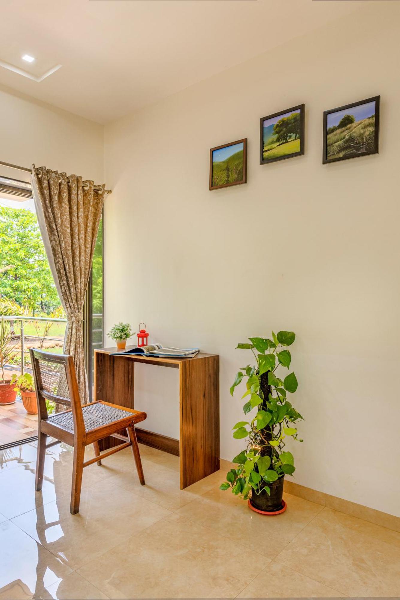 Saffronstays Lakeview Nivara - Farm Stay Villa With Private Pool Near Пуна Экстерьер фото